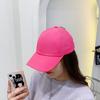 Cross-border Summer Solid Color Baseball Cap Women's Sports Casual Cross Ponytail Cap Mesh Quick-drying Half-empty Peaked