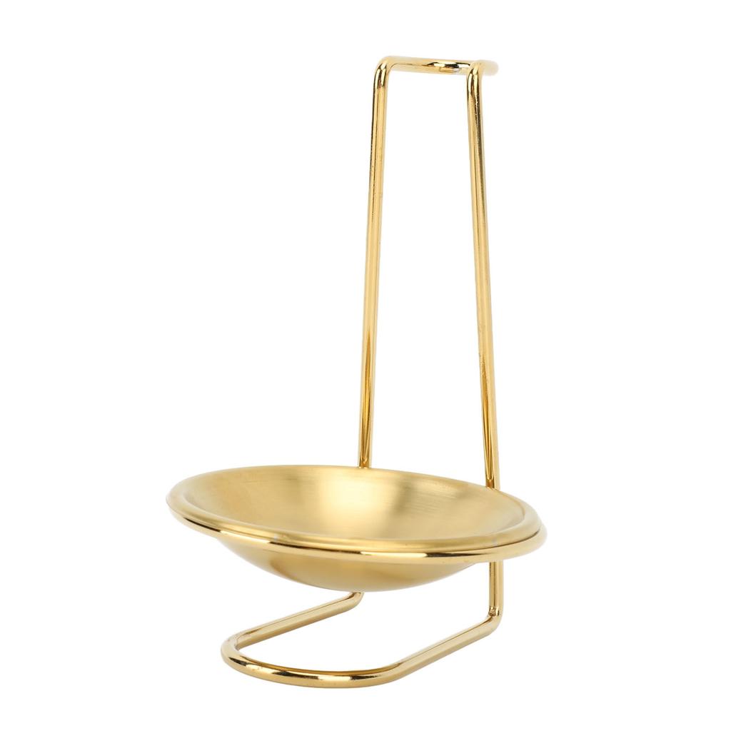 Vertical Soup Ladle Holder Spoon Rest Stainless Steel Easy Access Cooking Utensils Stand for Kitchen Cookware Hot Pot