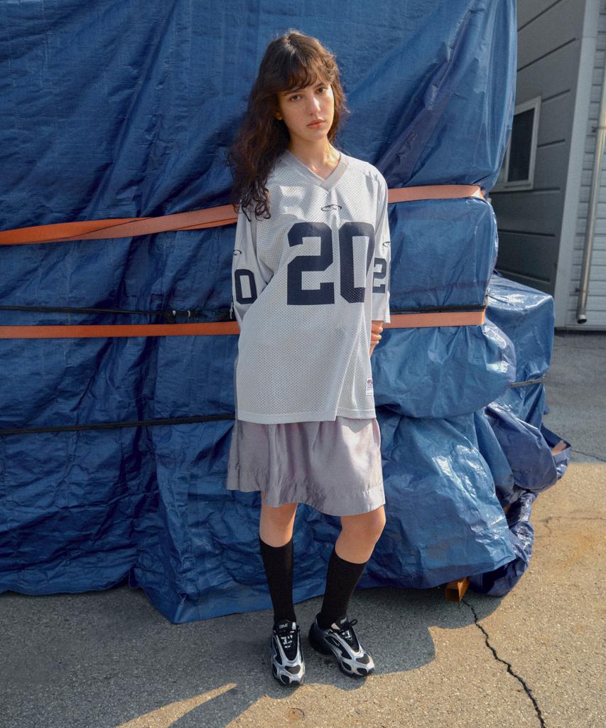 LMC Mesh Football Jersey Silver