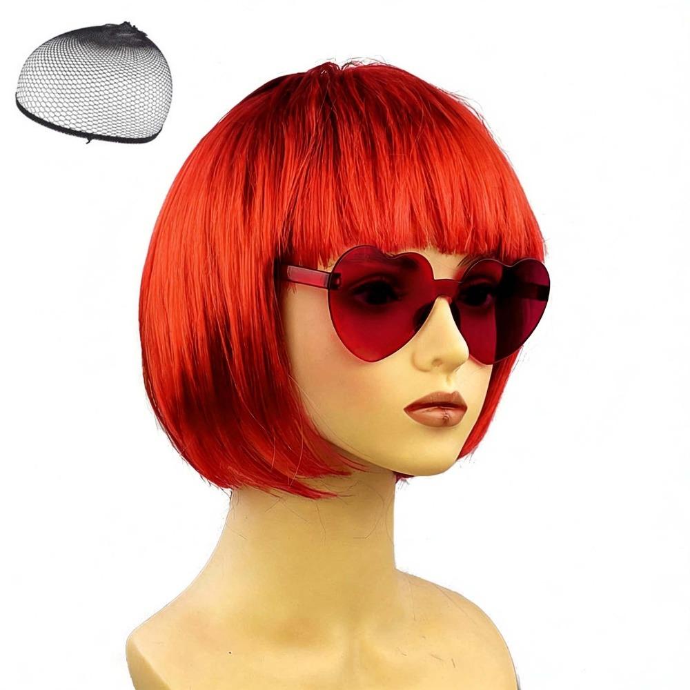 3pcs/set Vibrant Halloween Event Props Hair Net Funny and Quirky Headwear Nightlife
