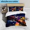 Car robots Battle 3PCS Bedding set,Ideal for 1pc Duvet Cover And 2pcs Pillowcases Perfect for Fan gift,Ideal for Bedroom, Dormitory