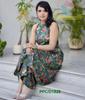 Women Party Wear Pure Cotton Kurta Pant Set Indian Pakistani Designer Top Tunic Kurti Dress