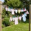 1.8 M Retractable Clothesline Elastic Stretch Elastic Clothes Drying Rack  Travel