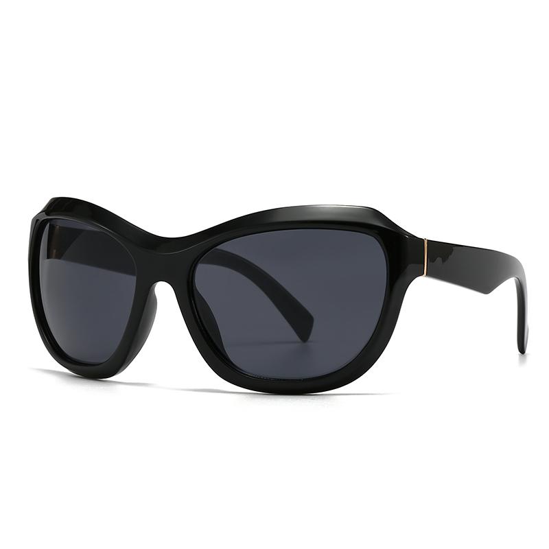 New Cross-Border European and American Concept Polygonal Wrapped Model with Futuristic Sense” Sun Glasses Trend Lh180