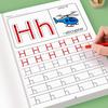Alphabet-Übungsbücher für Kinder, Schreibübungsbücher, Schreiblernbücher, Zeichenseiten, Aktivitäten, Illustrationsbuch