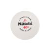 Nittaku Clean Table Tennis 3 NB1760 J-Star Balls, Balls, (White/FF)