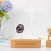 Custom Baby Ultrasound LED Night Light Personalized Photo Bedside Lamp Pregnancy Announcement Keepsake Gift For Pregnant Women