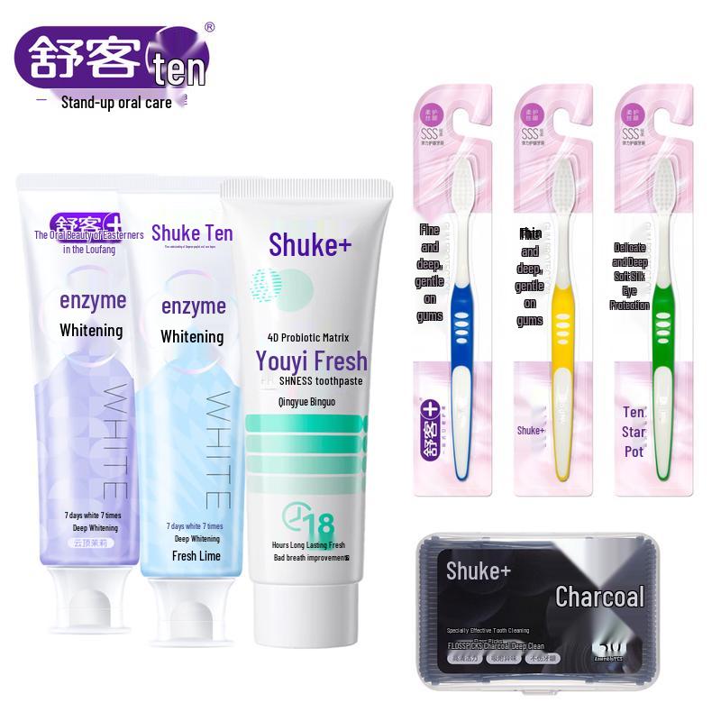 Shuke Enzyme & Probiotic Oral Care Family Set