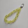 Handy-Fingerriemen Kette, Acryl Handy-Zubehör Riemen Kette Handgelenk Schlüsselanhänger Riemen Fingerarmband Kette