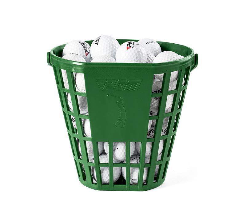 PGM Golf Ball Retriever and Basket - 50 Ball Capacity for Practice Range Use