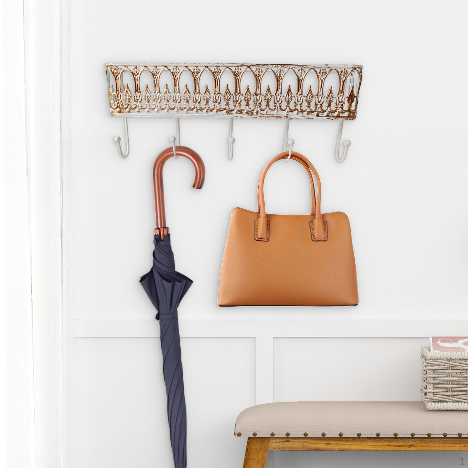 Key and Mail Holder Rack Storage Retro Metal Wall Mount Mails Organizer for Bedroom белый 1270₽