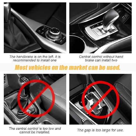 2er-Pack Autositzlückenfüller-Organizer, multifunktionale Sitzlücken-Aufbewahrungsbox mit Getränkehalter, zusätzliche Seitentaschen für die Konsole mit USB-Autoladegerät, Auto