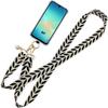 Case for Samsung Galaxy A27 5G, Transparent Shockproof Silicone with Detachable Lanyard
