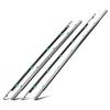 Chrome 4Pcs Window Rubber Trim For Honda CRV CR-V 2012-2016 Weatherstrip Seal Door Outer Moulding Trim Glass Seal Belts Silver