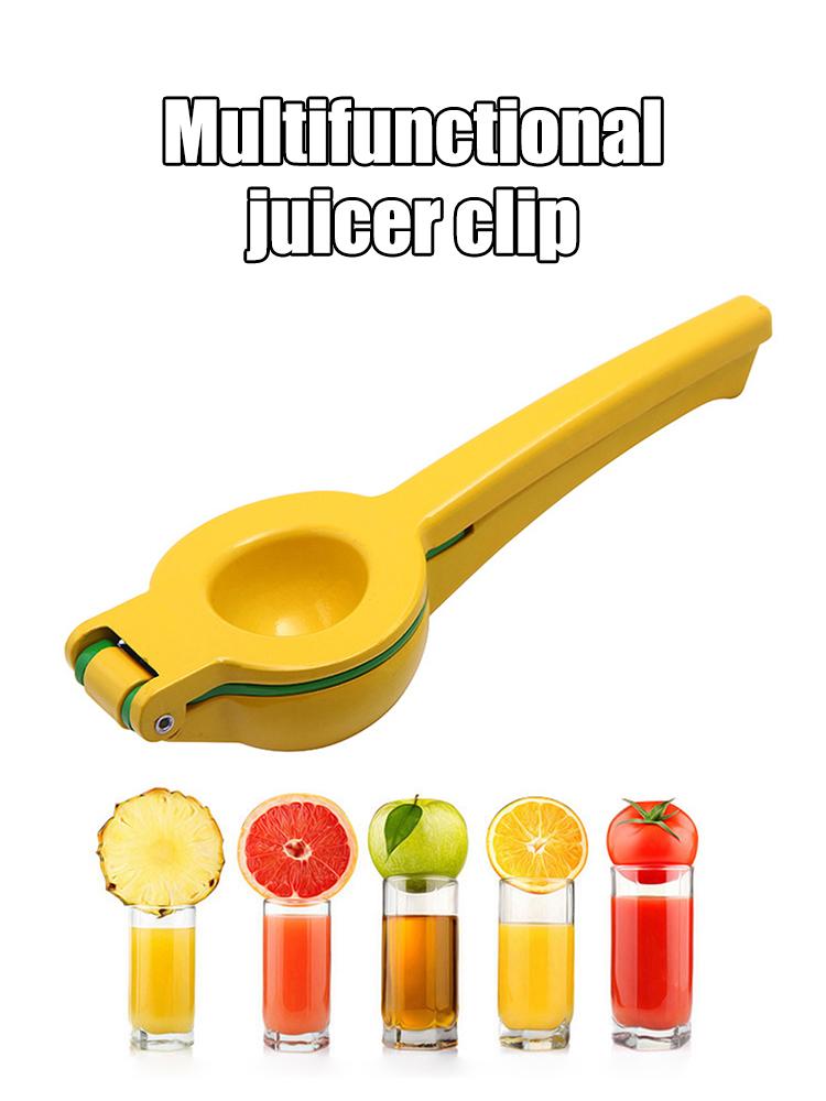 Manual juicer lemon press lemon clip manual juicer aluminum alloy spray paint Professional Hand Juicer Kitchen Tool