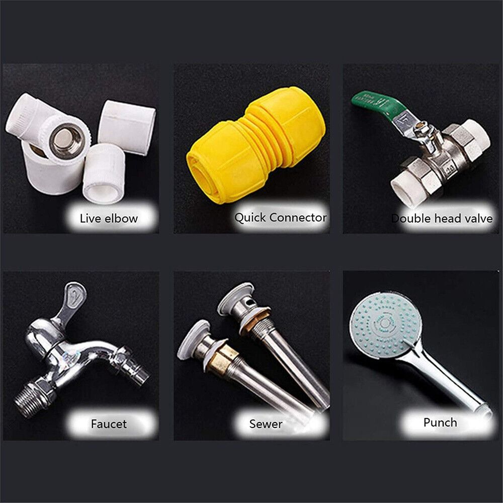 Large Opening Bathroom Hand Tools Adjustable Spanner 6-68MM Steel Key Nut Key Pipe Wrench