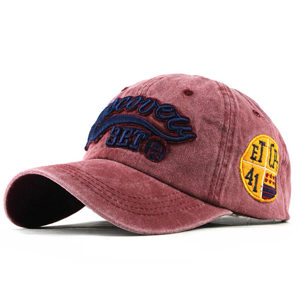 Women 3Et Letter Print Embroidery Wash Baseball Caps Spring Autumn Outdoor Use Adjustable Casual Hats Dad Hat Sunscreen Hat For Men And