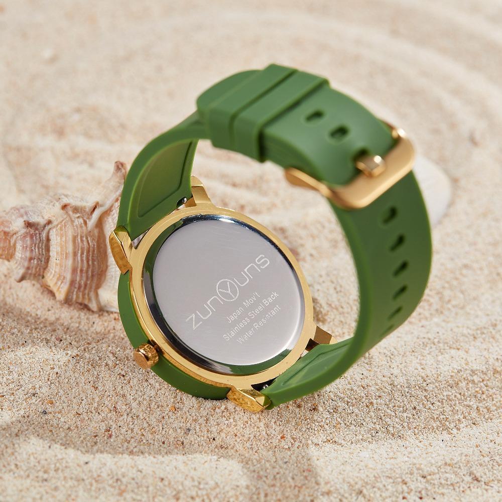 Nouvelle montre technologique noire tendance pour hommes et femmes, nouveau concept, tendance personnalisée et créative, montre à boule suspendue