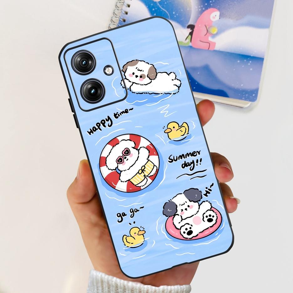 For Motorola Moto G84 Case XT2347-1 Cute Fashion Painted Cover Soft Silicone Case For Moto G54 G 84 MotoG54 MotoG84 Fundas Coque