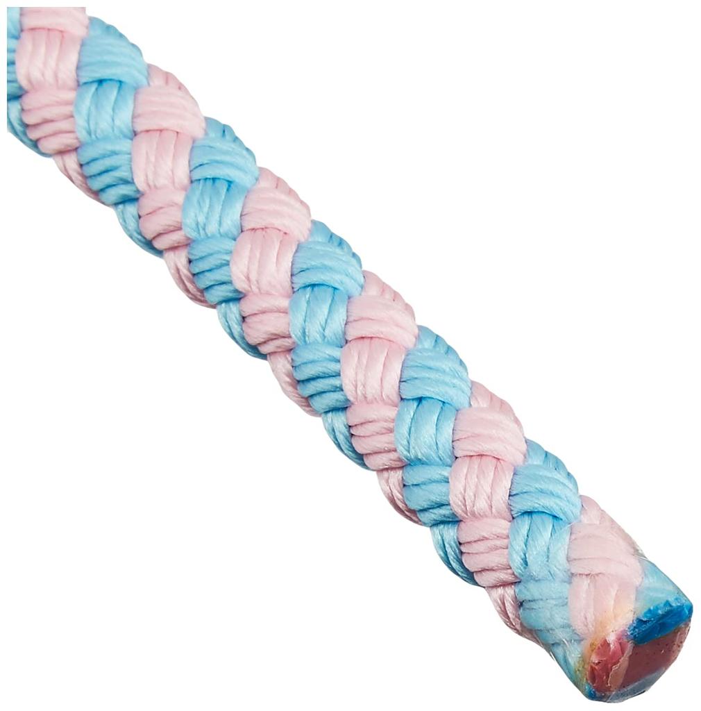 SASAKI Rhythmic Gymnastics Junior Spiral Rope MJ243 Light Blue X Light Pink (LIBULI)