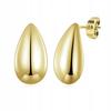 Earrings In Teardrop Shape, Teardrop Shape, S925, Elegant Drop, Stud