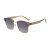 New Sunglasses For Men Classic Half Frame Polarized Lenses Sun Glasses Luxury Brand Designer Square Shades Vintage Glasses