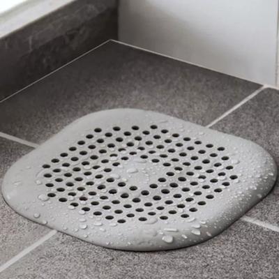 Cubierta de drenaje de suelo, buen sellado, diseño de succión antiobstrucción, almohadilla desodorante para suelo de cocina, tapón para el pelo, accesorios de baño