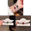 Elegant Zircon Hollow Flower Oval Bracelet For Women Gift Ideas
