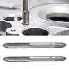 2PCS Metric Thread Metric Tap High Speed Steel Straight Flute Tap Durable Thread Tap  Metalworking