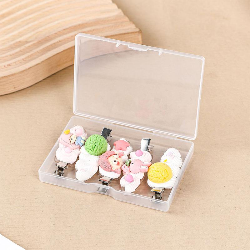 Poker Card Storage Box Multiple Sizes Rectangular Pp Plastic Box Fish Hook Packaging Box Earplug Accessory Cosmetics Storage Box