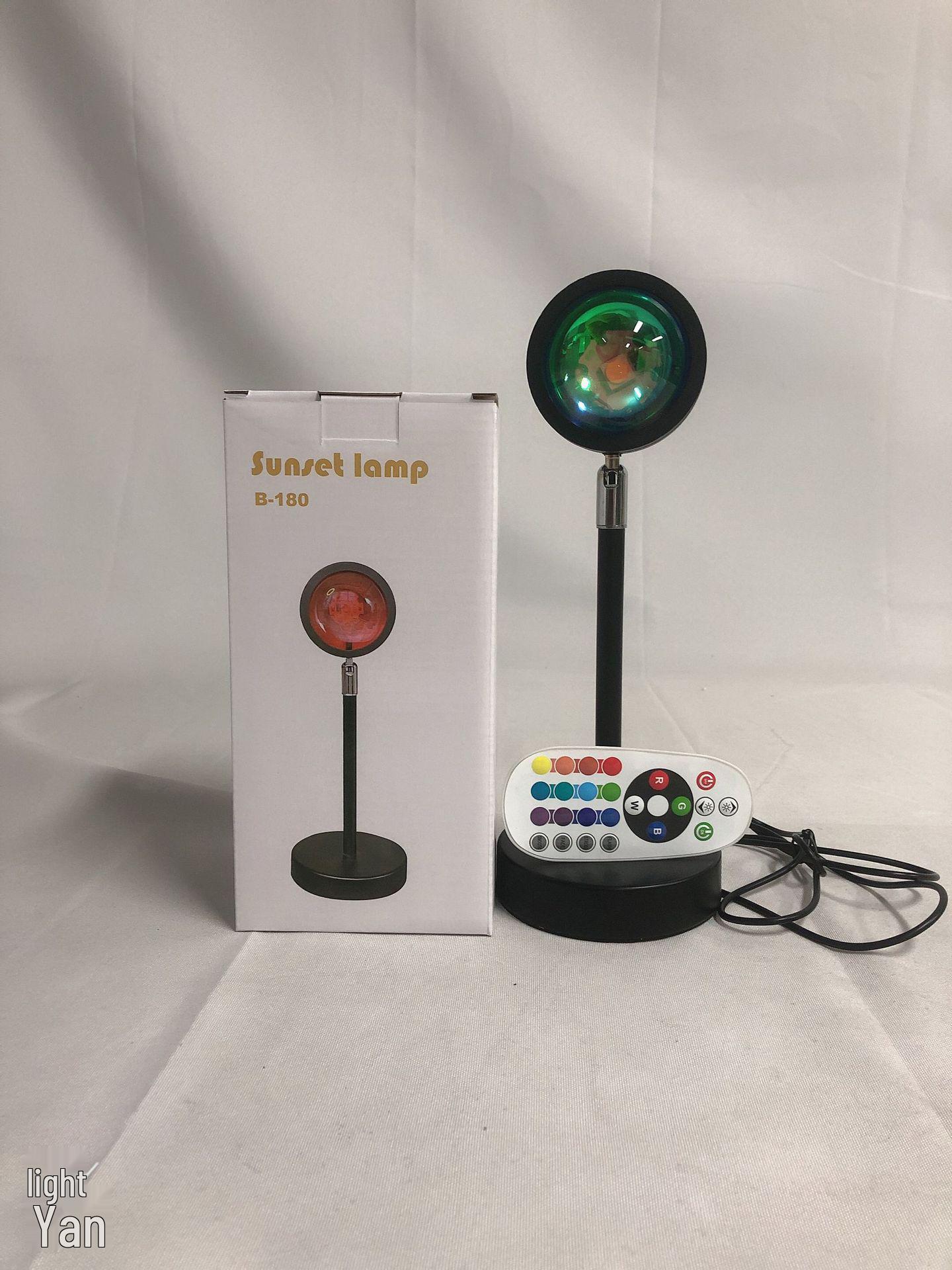 

Cross-border Bluetooth RGB Sunset Atmosphere Lamp with Mobile App Control