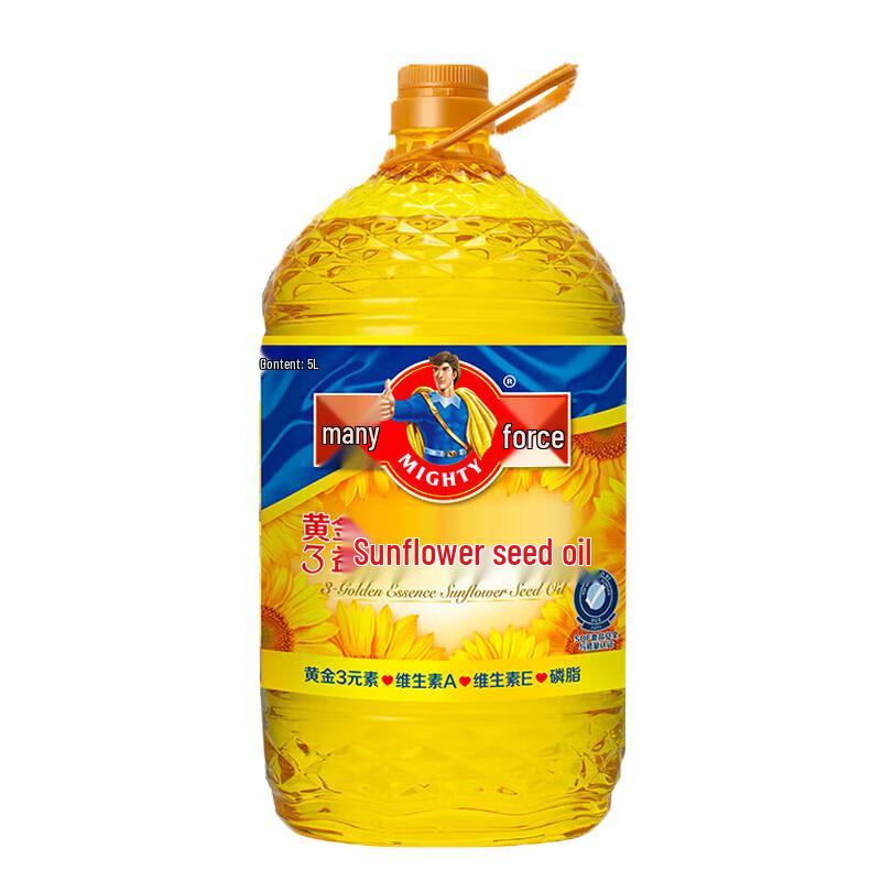 Duo Li Golden 3 Benefits Sunflower Oil 5L