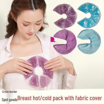 Breast Hot/Cold Compress Pad for Milk Duct Relief and Engorgement