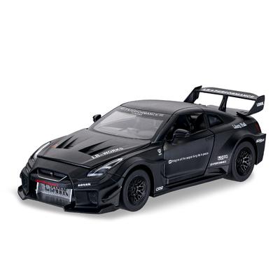 1/32 GTR-CSR2 Alloy Car Model With Pull-Back Action, Collectible Racing Toy for Kids, Fun Auto Enthusiast Gift