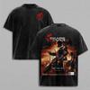 Gears of War Washed Tshirt, Short Sleeved Top, Unisex Game Shirt, Gears of War F