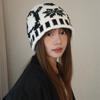 Knitted Hat for Women with Big Head Circumference Small Face  Versatile Woolen Hat  Autumn and Winter Warm Ear Protection Hat