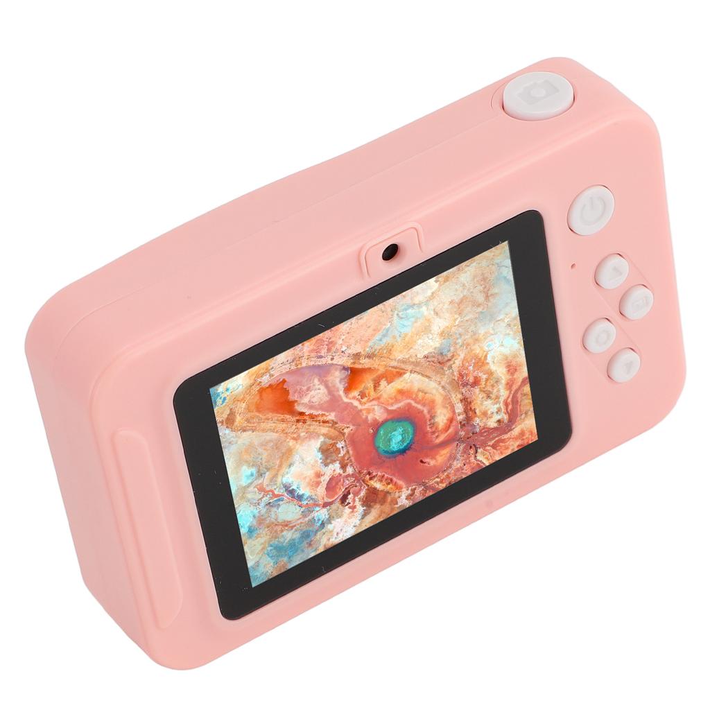Digital Camera 1080P 40MP HD Dual Recording 8X Auto Focus Portable Zoom Digital Camera Pink