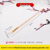 Pennello in Ceramica Qingshu Baojuan con Punta Morbida per Tracciatura Oro per Laccatura e Pittura Artigianale