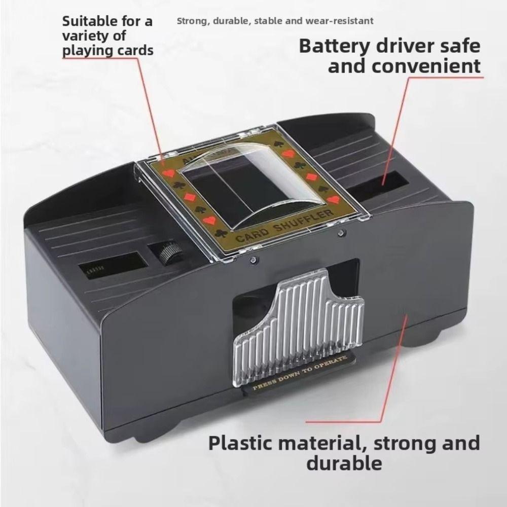 28pcs Board Game Electric Playing Card Shuffler  Entertainment Appliances