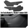Central Control Side Anti Kick Pad For Tesla Model YL / Model Y Juniper 2026 TPE Rear Air Outlet Panel Anti-Dirty Protector Mats
