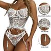 Sexy Lingerie Woman Erotic Pajamas Lace Lingerie Babydoll Transparent Dress Sexy Lingerie Simple Dress