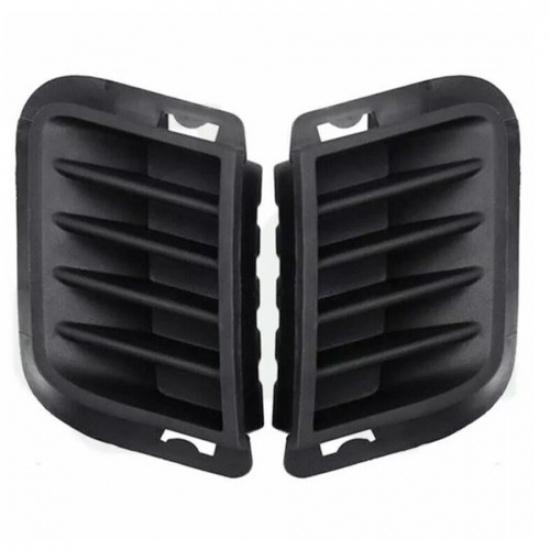 2 piezas Cubierta de bisel de rejilla de luz antiniebla para parachoques delantero para Hyundai Sonata 2006 2007 2008