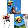 Soft Tailed Insect Kite With Glass Fiber Frame For Childrens Outdoor Play And Gift Giving
