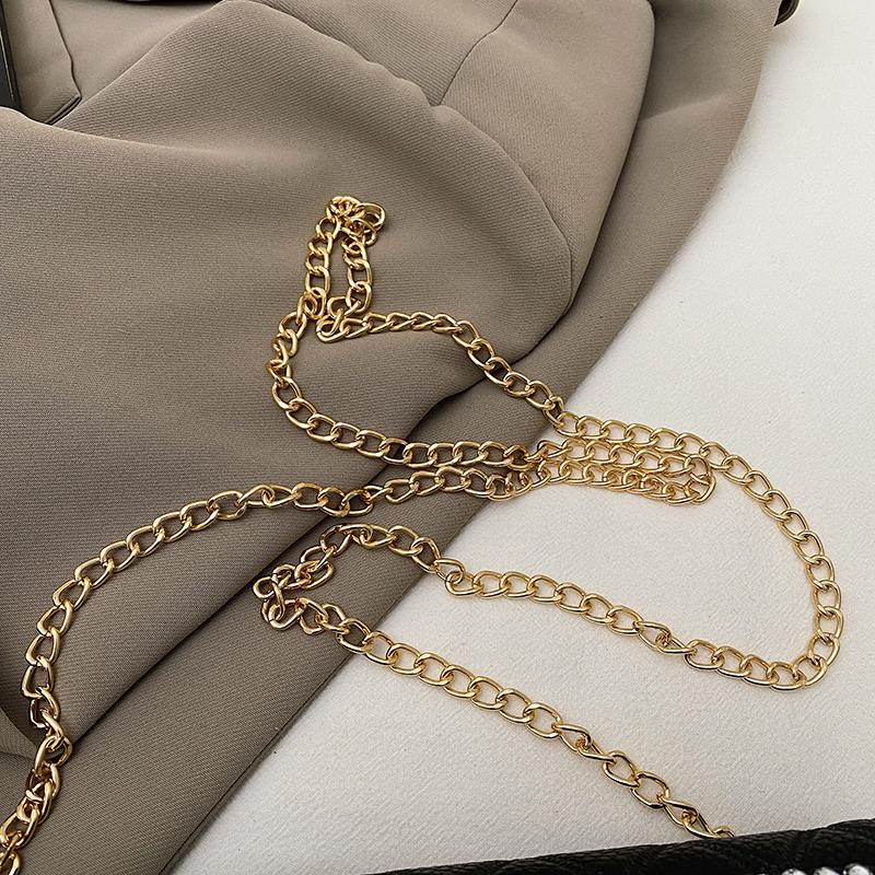 Premium bag women's new versatile small fragrant chain messenger bag fashionable diamond-encrusted clutch bag dinner bag