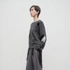 Broadcast Women's Round Neck Long Sleeve Knit Sweater