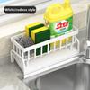 Kitchen Stainless Steel Sink Storage & Organization Rack Kitchen Spice Racks Household Items Shelf Acceesories for Accessories