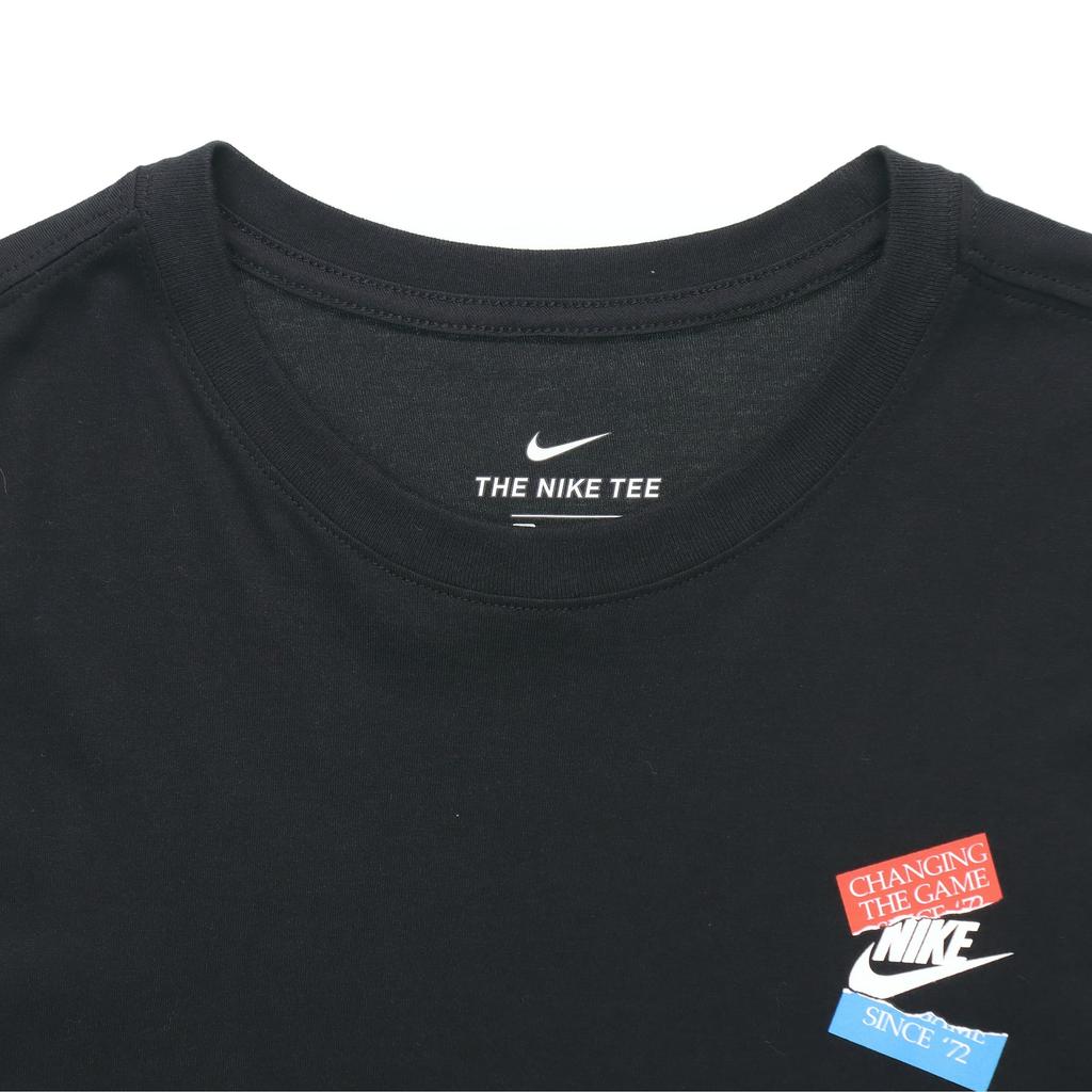 Nike T Shirts Men's Crew Neck Moderate Straight Fit BV7512-010