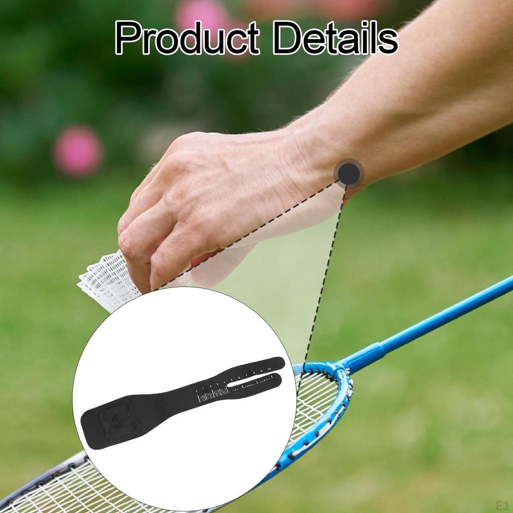 Wrist Compression Strap Support Wrap Supplies Versatile with Scale Brace for Gym Badminton