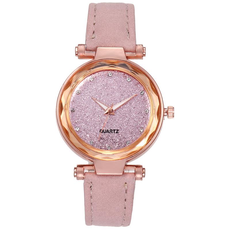 New Luxury Rhinestone Bracelet Watch Starry Sky Watches Ladies Wristwatch Best Gifts Clock For Wife,Family,Friend 