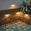 Garden Solar-powered Lamp, Night Light, Household, Garden Atmosphere, Fence, Wall Decoration, Outdoor Steps, Wall Lamp